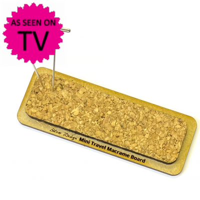 Travel Macrame Board with T-Pin Travel Macrame Board with T-Pin